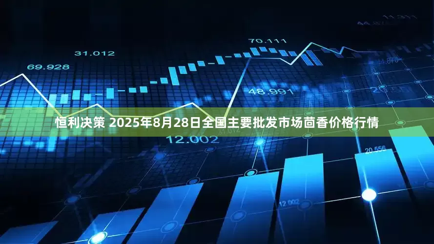 恒利决策 2025年8月28日全国主要批发市场茴香价格行情